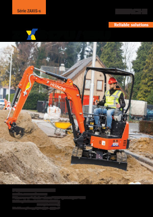 Mini bageri Hitachi ZX17U-6