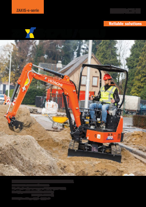 Mini bageri Hitachi ZX17U-6