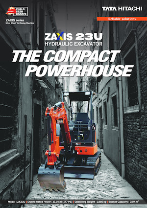 Mini bageri Hitachi ZX23U