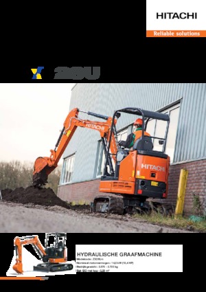 Mini bageri Hitachi ZX26U-5