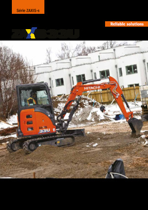 Mini bageri Hitachi ZX33U-6