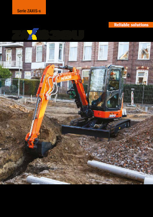 Mini bageri Hitachi ZX38U-6