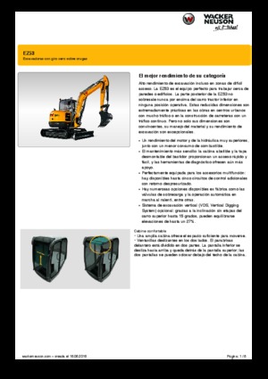 Mini bageri Wacker Neuson EZ53