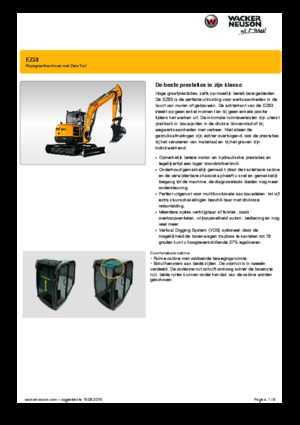 Mini bageri Wacker Neuson EZ53