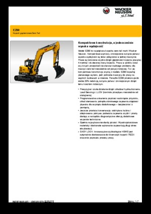 Bageri gusjeničari Wacker Neuson EZ80