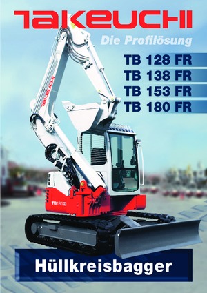 Mini bageri Takeuchi TB 138 FR