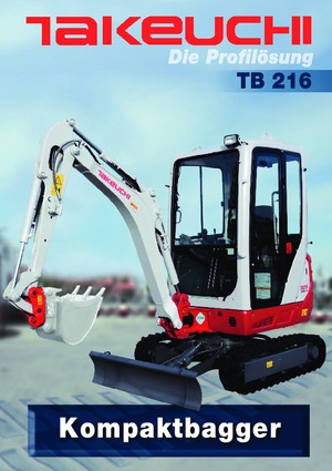 Mini bageri Takeuchi TB216S