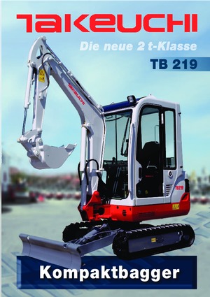 Mini bageri Takeuchi TB219A