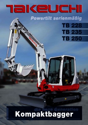 Mini bageri Takeuchi TB 235