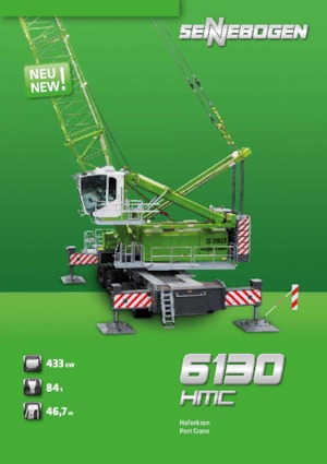 Pokretne dizalice - Rešetkasta grana Sennebogen 6130 HMC