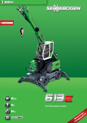 Pokretne dizalice - Teleskopska grana Sennebogen 613 M