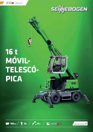 Pokretne dizalice - Teleskopska grana Sennebogen 613E