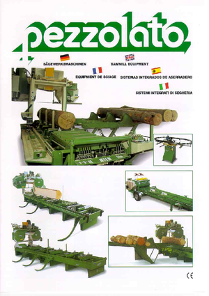 Mobilne pilane Pezzolato Mini-Profi 800