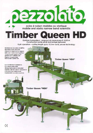 Mobilne pilane Pezzolato Timber Queen HD 7