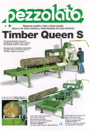 Mobilne pilane Pezzolato Timber Queen S 5
