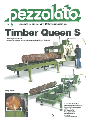 Mobilne pilane Pezzolato Timber Queen S 5