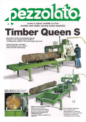 Mobilne pilane Pezzolato Timber Queen S 5