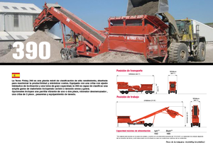 Pokretna postrojenja za prosijavanje Terex-Finlay 390 Hydrascreen