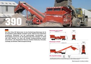 Pokretna postrojenja za prosijavanje Terex-Finlay 390 Hydrascreen