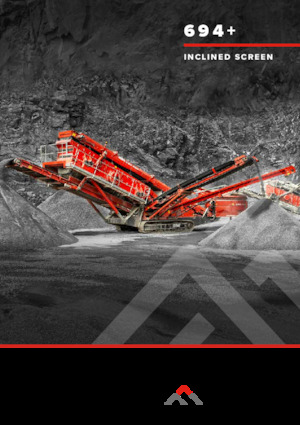 Pokretna postrojenja za prosijavanje Finlay 694+