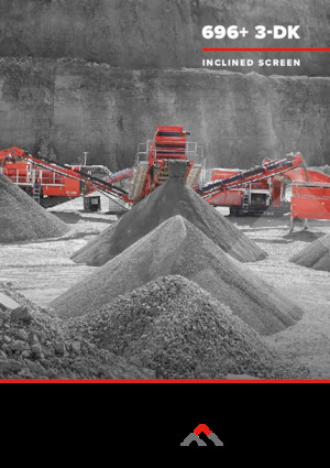 Pokretna postrojenja za prosijavanje Finlay 696 3-Deck