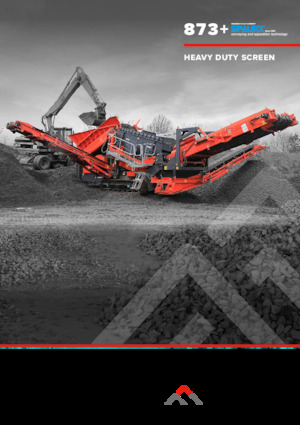 Pokretna postrojenja za prosijavanje Finlay 873+ Spaleck