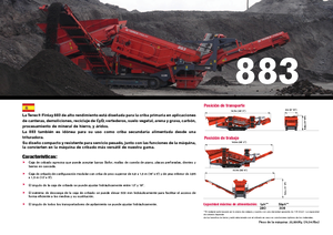 Pokretna postrojenja za prosijavanje Terex-Finlay 883 Reclaimer