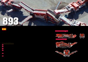 Pokretna postrojenja za prosijavanje Terex-Finlay 893