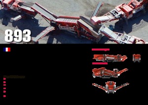 Pokretna postrojenja za prosijavanje Terex-Finlay 893