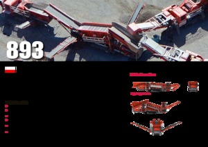 Pokretna postrojenja za prosijavanje Terex-Finlay 893