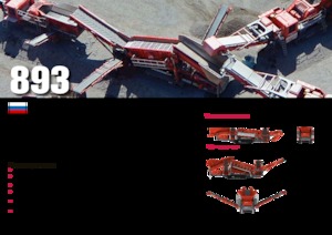 Pokretna postrojenja za prosijavanje Terex-Finlay 893