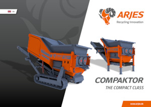 Pokretna postrojenja za prosijavanje Arjes COMPAKTOR 300