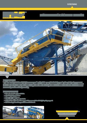 Pokretna postrojenja za prosijavanje Pilot Crushtec DD2412