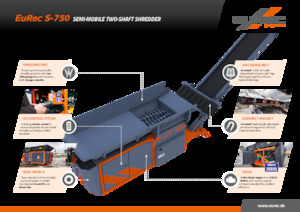 Pokretna postrojenja za prosijavanje Arjes EuRec S-750