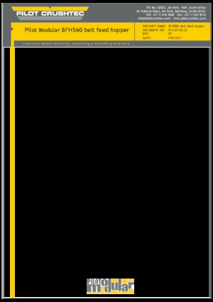 Pokretna postrojenja za prosijavanje Pilot Crushtec GFH560