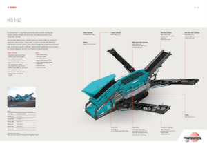 Pokretna postrojenja za prosijavanje Powerscreen H5163