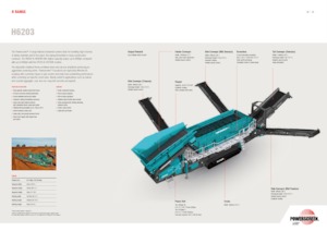 Pokretna postrojenja za prosijavanje Powerscreen H6203