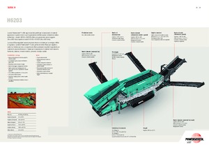 Pokretna postrojenja za prosijavanje Powerscreen H6203