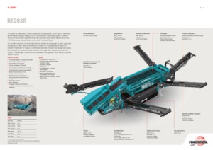 Pokretna postrojenja za prosijavanje Powerscreen H6203R