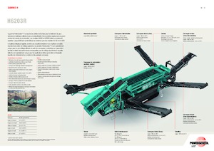 Pokretna postrojenja za prosijavanje Powerscreen H6203R