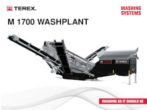 Pokretna postrojenja za prosijavanje Terex Washing Systems M 1700X