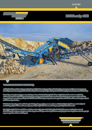 Pokretna postrojenja za prosijavanje Pilot Crushtec MAXIscalp 600