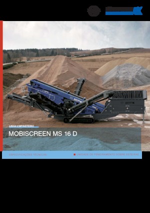 Pokretna postrojenja za prosijavanje Kleemann MS 16 D
