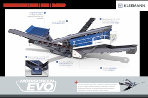 Pokretna postrojenja za prosijavanje Kleemann MS 952 EVO