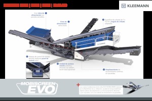 Pokretna postrojenja za prosijavanje Kleemann MS 952 EVO