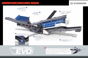 Pokretna postrojenja za prosijavanje Kleemann MS 952 EVO