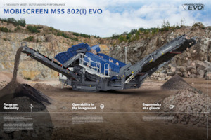 Pokretna postrojenja za prosijavanje Kleemann MSS 802(i) EVO