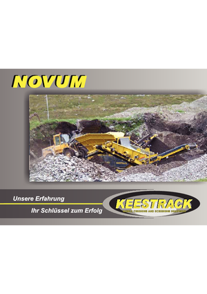 Pokretna postrojenja za prosijavanje Keestrack Novum 4215