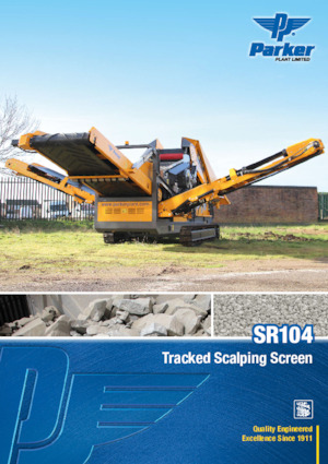 Pokretna postrojenja za prosijavanje Parker SR104