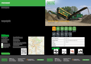 Pokretna postrojenja za prosijavanje RESTA TH2